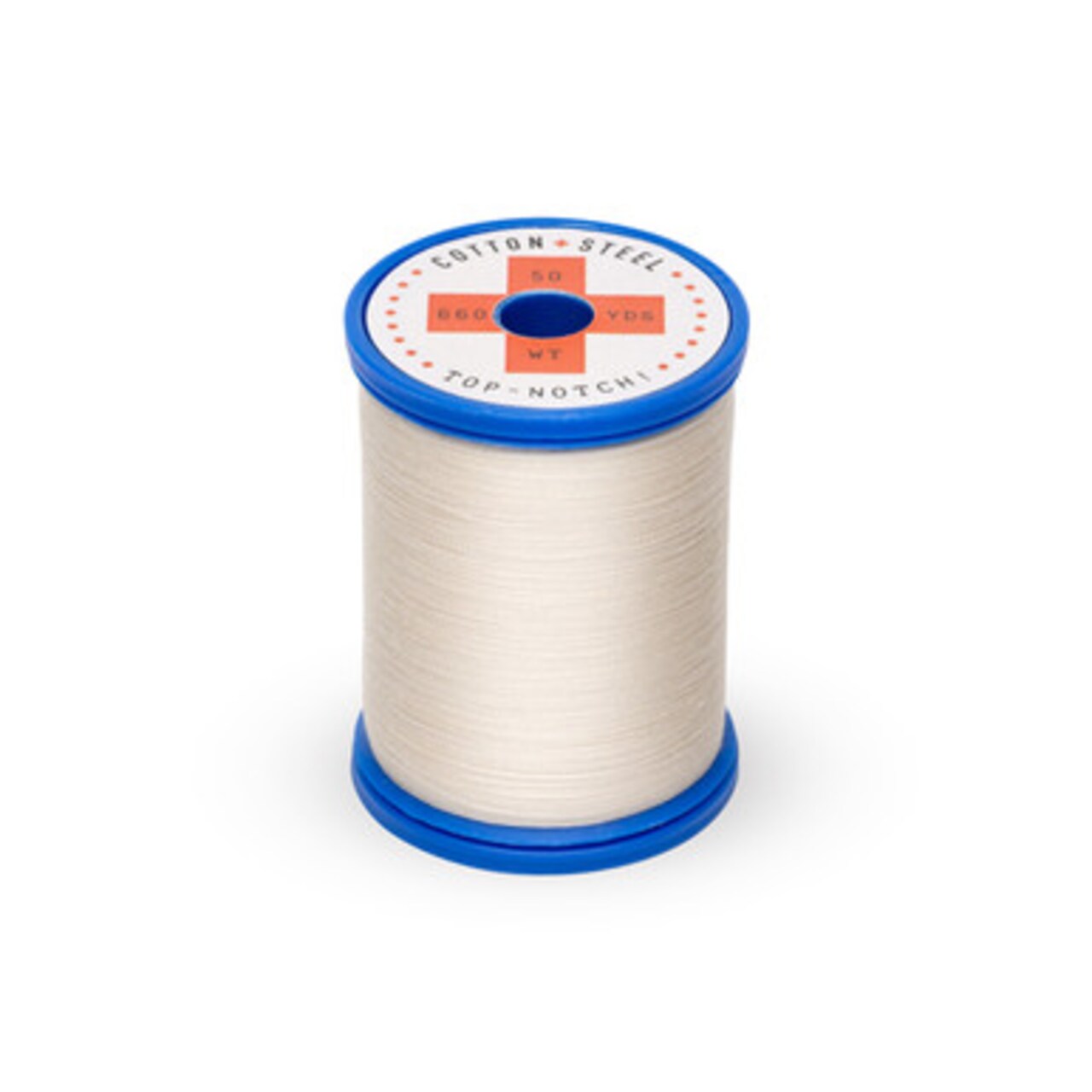 Cotton + Steel 50 Wt. Cotton Thread by Sulky - Ecru - 660 yd. Spool